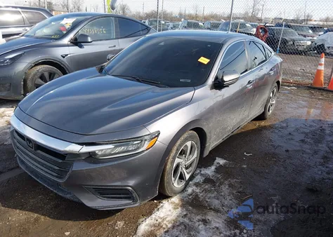 2021 Honda Insight Ex из США, поврежденный, VIN 19XZE4F50ME010611